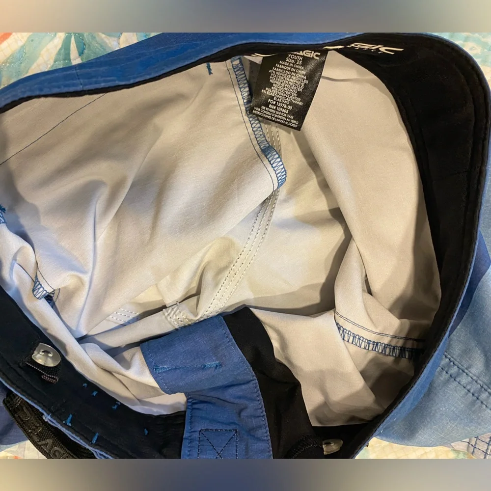 Pelagic Blue Water Youth Boardshorts - Picture 11 of 11